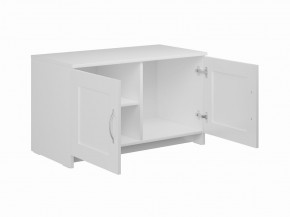Тумба СИРИУС двухдверная низкая, цвет белый в Камышлове - kamyshlov.mebel24.online | фото 2