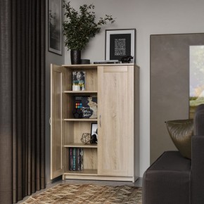 Тумба СИРИУС двухдверная высокая, цвет Дуб Сонома в Камышлове - kamyshlov.mebel24.online | фото 4