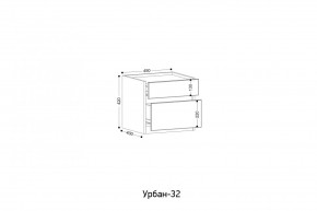 УРБАН - 32 Тумба в Камышлове - kamyshlov.mebel24.online | фото 2