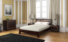 ВЕРОНИКА Кровать из массива 1600 в Камышлове - kamyshlov.mebel24.online | фото 5