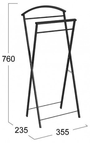 Вешалка для костюма Контур в Камышлове - kamyshlov.mebel24.online | фото