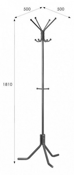 Вешалка напольная Пико 3 в Камышлове - kamyshlov.mebel24.online | фото 7