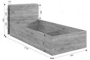 ЮНИОР Кровать с ПМ 900 в Камышлове - kamyshlov.mebel24.online | фото 3