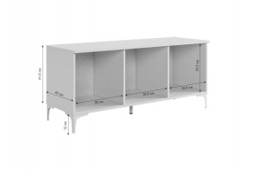 ЗЕФИР Гостиная К1 (белое дерево/белый муар) в Камышлове - kamyshlov.mebel24.online | фото 4