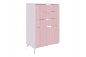 ЗЕФИР Комод (пудра розовая) в Камышлове - kamyshlov.mebel24.online | фото